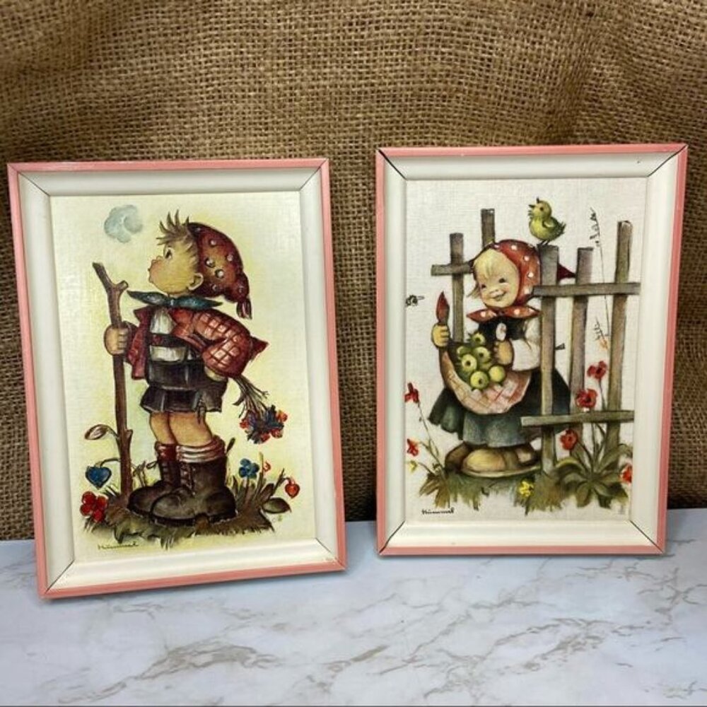 Vintage Hummel German Postcard Photos (2pc) 💸